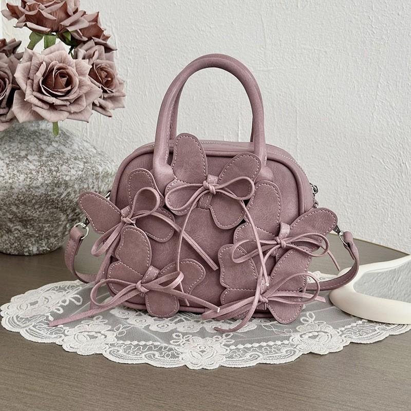 Korean Style Ballet Bow Commuting One-shoulder Cross-body Bag Female Niche Design Three-dimensional Butterfly Bowling Handbag жовтий
Korean Style Ballet Bow Commuting One-shoulder Cross-body Bag Female Niche Design Three-dimensional Butterfly Bowling Handbag жовтий