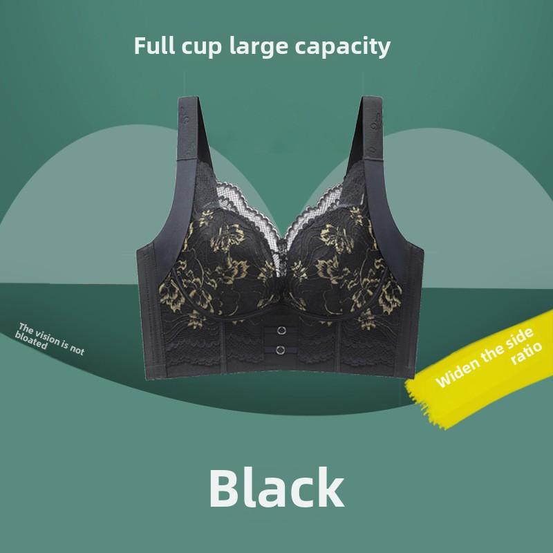 Women with A Large Size Adjusted Large Breasts Show Small Full Cup Sexy Lace Collection Pair of Breast Bra 34/75A чорний
Women with A Large Size Adjusted Large Breasts Show Small Full Cup Sexy Lace Collection Pair of Breast Bra 34/75A чорний