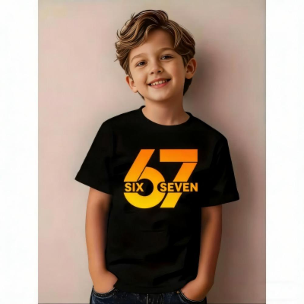 Summer Fashion Basic Six Seven 67 Print Men s T-Shirts Summer Street Short-Sleeve Outdoor Casual Tops for Men s and Women s Tees Top XXS
Summer Fashion Basic Six Seven 67 Print Men s T-Shirts Summer Street Short-Sleeve Outdoor Casual Tops for Men s and Women s Tees Top XXS