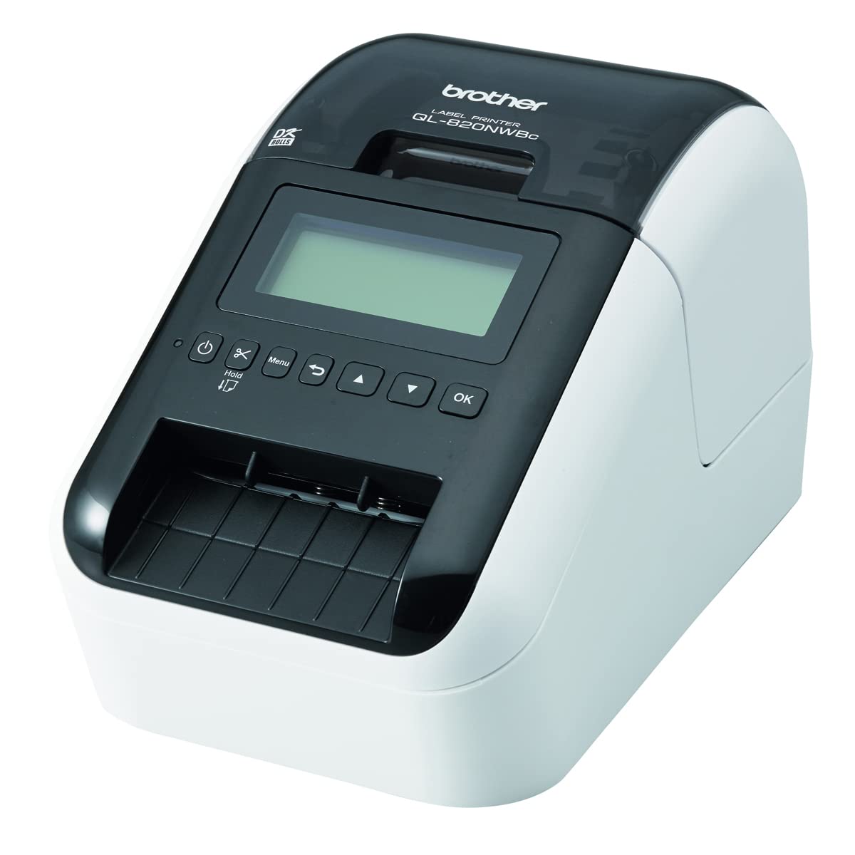 Brother Industries Thermal Label Printer QL-820NWBc (23mm-62mm wide/DK tape/DK label) білий
Brother Industries Thermal Label Printer QL-820NWBc (23mm-62mm wide/DK tape/DK label) білий