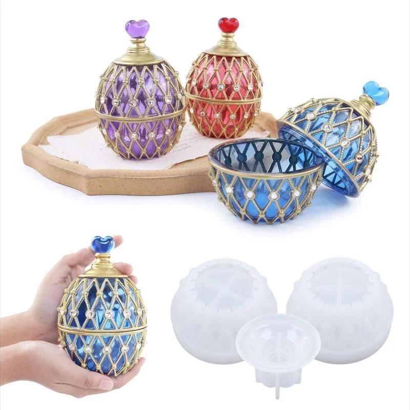 Eggs Shape Storage Case Resin Mold Silicone Foreign Lands Style Box Molds DIY Epoxy Resin Casting Home Decoration 100PCS
Eggs Shape Storage Case Resin Mold Silicone Foreign Lands Style Box Molds DIY Epoxy Resin Casting Home Decoration 100PCS