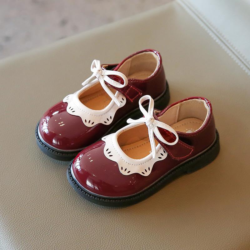 Autumn Girl s Mary Janes Ruffles Bowtie Black Wine Red Kids Leather Shoes Shallow Lovely Cute Flexiable Children Flat Shoe 21-35 21
Autumn Girl s Mary Janes Ruffles Bowtie Black Wine Red Kids Leather Shoes Shallow Lovely Cute Flexiable Children Flat Shoe 21-35 21