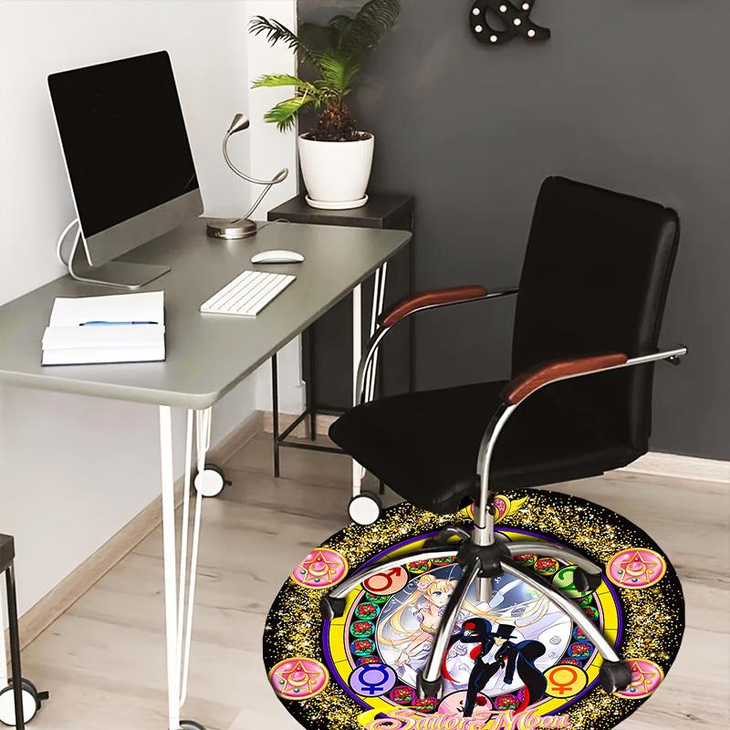 1pc Sailor Moon Crystal Romance Round carpet, Made of Polyester,Perfect for Decorating Office Chairs, Living Rooms 80cm
1pc Sailor Moon Crystal Romance Round carpet, Made of Polyester,Perfect for Decorating Office Chairs, Living Rooms 80cm