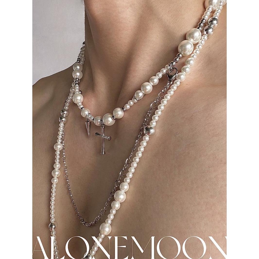 Винтажный панк-метал-рок хип-хоп-трендовый длинный жемчужный крест-кулон из титановой стали с цепочкой-удавкой для женщин, мужчин и девочек, ювелирные изделия
Винтажный панк-метал-рок хип-хоп-трендовый длинный жемчужный крест-кулон из титановой стали с цепочкой-удавкой для женщин, мужчин и девочек, ювелирные изделия