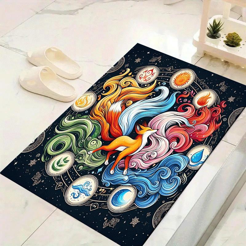 1pc The mysterious fox Print Design Area Rug - Soft, Anti-Slip, and Durable Gaming Room Decor for Bedroom 60cm by 90cm
1pc The mysterious fox Print Design Area Rug - Soft, Anti-Slip, and Durable Gaming Room Decor for Bedroom 60cm by 90cm