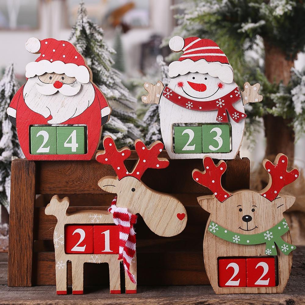 DIY Christmas Countdown Calendar Wood Christmas Desktop Ornaments Elk Advent Calendar New Year Style D
DIY Christmas Countdown Calendar Wood Christmas Desktop Ornaments Elk Advent Calendar New Year Style D