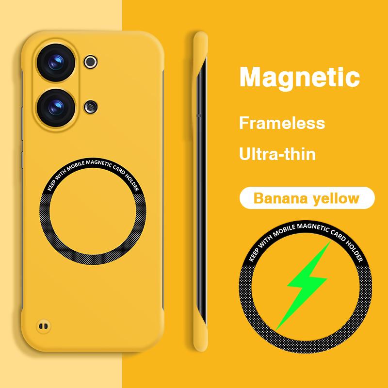 Original Frameless Phone Case for OPPO Reno9 Pro Plus Pro+ Reno 9 9Pro 5G Magesafe Magnetic Wireless Lens Protection Back Covers OPPO Reno9 Pro+ банан жовтий колір
Original Frameless Phone Case for OPPO Reno9 Pro Plus Pro+ Reno 9 9Pro 5G Magesafe Magnetic Wireless Lens Protection Back Covers OPPO Reno9 Pro+ банан жовтий колір
