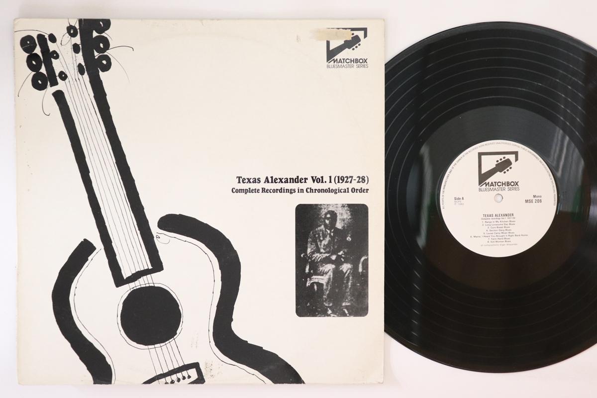LP Record TEXAS ALEXANDER Texas Alexander Vol. 1 192728 MSE206 MATCHBOX 1982 UK Blues Used
LP Record TEXAS ALEXANDER Texas Alexander Vol. 1 192728 MSE206 MATCHBOX 1982 UK Blues Used