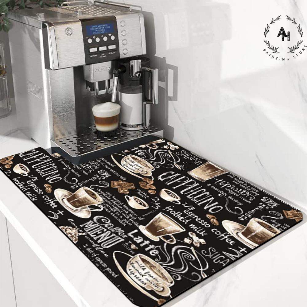 Kitchen Mat Diatom Mud Drain Mat Dish Dry Absorbent Coffee Drain Pad Home Decoration Accessories Small Rugs for Bedroom 20x30cm
Kitchen Mat Diatom Mud Drain Mat Dish Dry Absorbent Coffee Drain Pad Home Decoration Accessories Small Rugs for Bedroom 20x30cm
