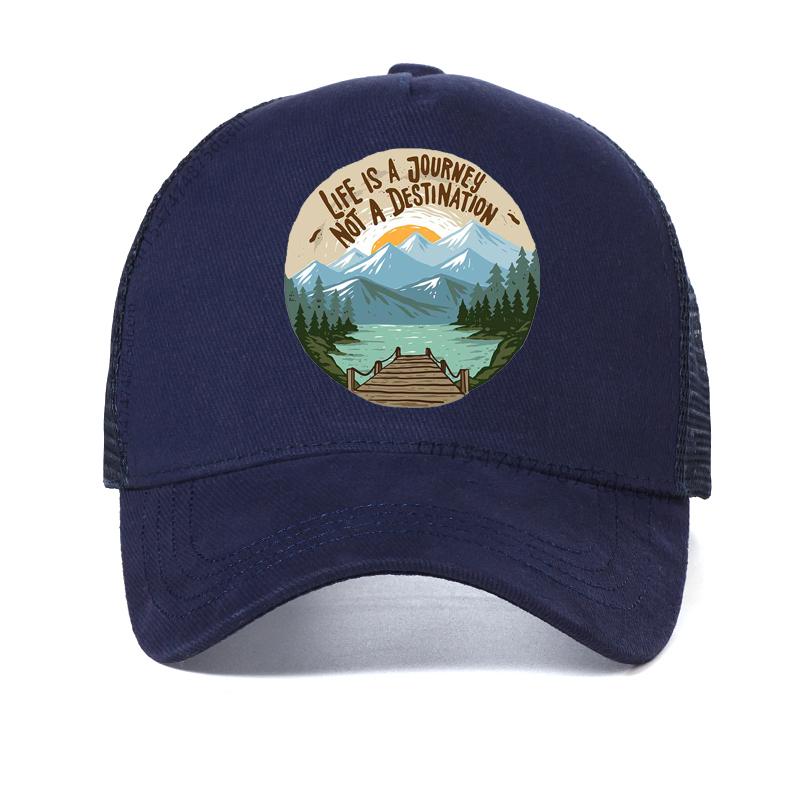 Life Is A Journey Mountain Printing Baseball Cap Outdoor exploration Camping Climbing Women Man Hats Adjustable Mesh hats Adjustable
Life Is A Journey Mountain Printing Baseball Cap Outdoor exploration Camping Climbing Women Man Hats Adjustable Mesh hats Adjustable