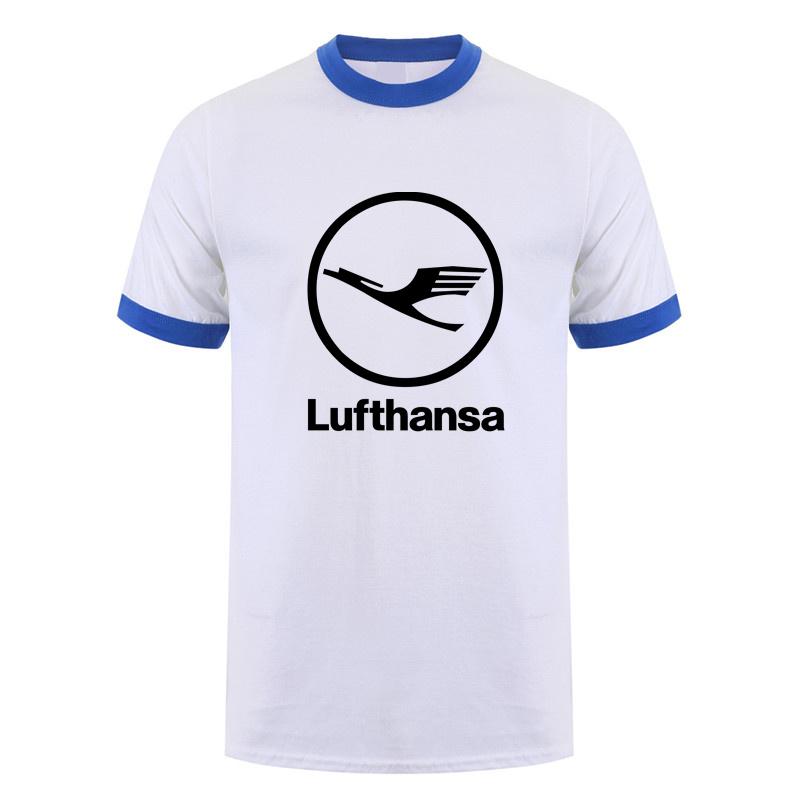 Airline Lufthansa T Shirts Men Cool Short Sleeve Lufthansa T-shirts Tshirt Cotton Casual Tee Tops Man Clothes LH-479 L
Airline Lufthansa T Shirts Men Cool Short Sleeve Lufthansa T-shirts Tshirt Cotton Casual Tee Tops Man Clothes LH-479 L