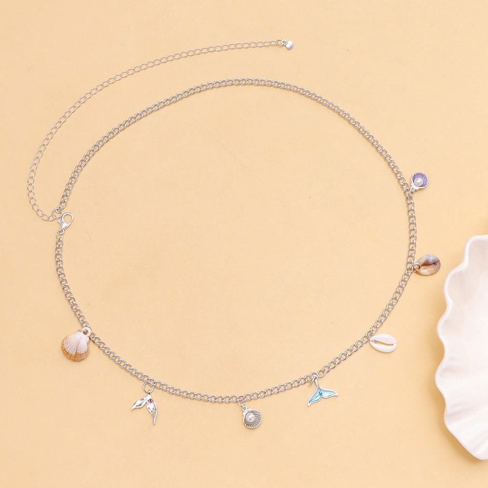 Bohemian Summer Beach Shell Collarbone Chain Niche Seaside Travel Imitation Starfish Conch Pendant Necklace
Bohemian Summer Beach Shell Collarbone Chain Niche Seaside Travel Imitation Starfish Conch Pendant Necklace