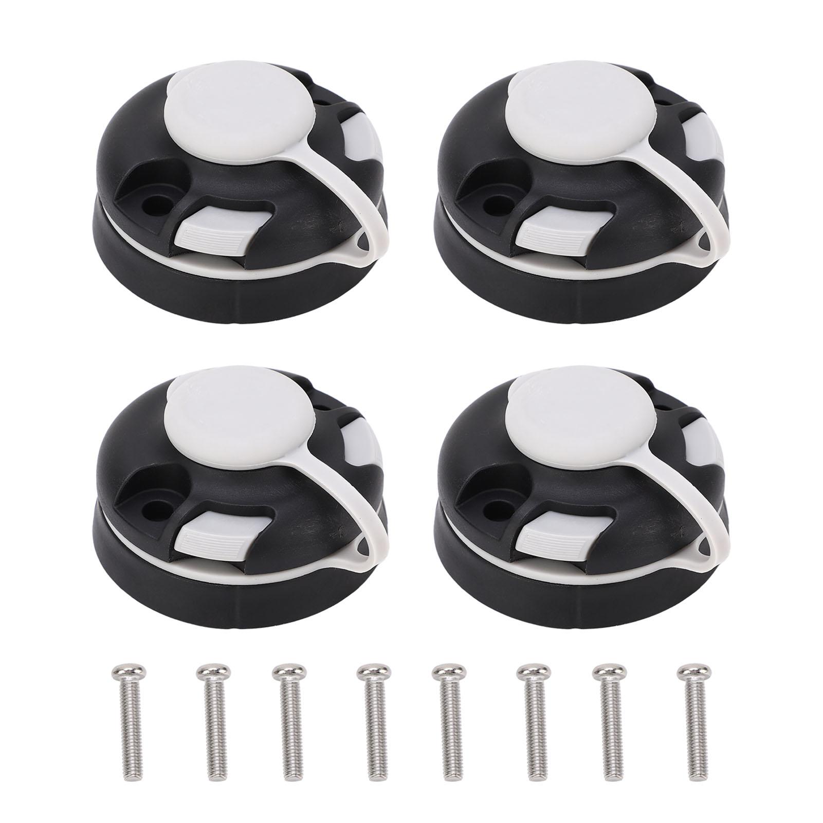4Pcs Canoe Kayak Track Star Mount Base Black Simple Installation Round Inflatable Boat Track Mounting Base
4Pcs Canoe Kayak Track Star Mount Base Black Simple Installation Round Inflatable Boat Track Mounting Base