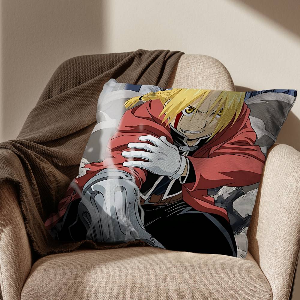 EEdward Fullmetal Alchemist Pillow Case Sofa Living Room Bedroom Headboard Backrest Cushion Square Cushion Nap Time 30x30cm
EEdward Fullmetal Alchemist Pillow Case Sofa Living Room Bedroom Headboard Backrest Cushion Square Cushion Nap Time 30x30cm