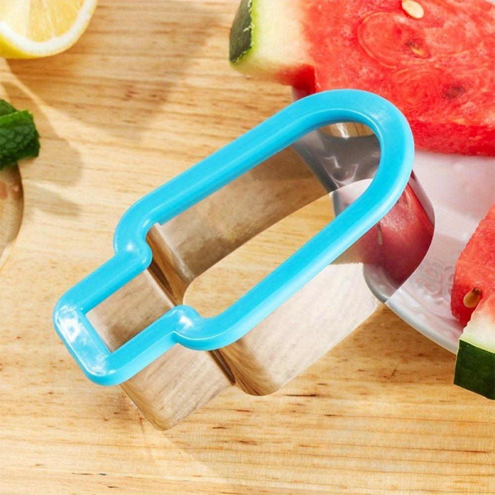 1PC Minimalist Fruit Platter Creative Popsicle and Ice Cream Mold Watermelon Slicer Stainless Steel Fruit Tool Kitchen Gadgets синій
1PC Minimalist Fruit Platter Creative Popsicle and Ice Cream Mold Watermelon Slicer Stainless Steel Fruit Tool Kitchen Gadgets синій