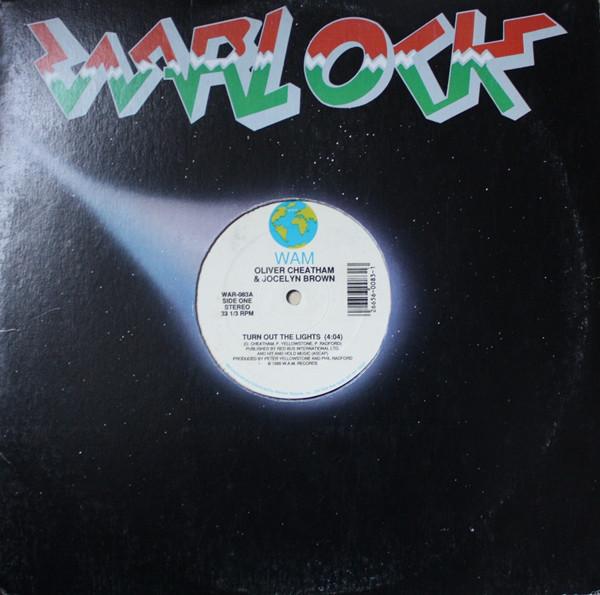 12inch Record OLIVER CHEATHAM & JOCELYN BROWN - Turn Out The Lights / Somebody Else WAR083 W.A.M. Records 1990 US Soul/Funk Used
12inch Record OLIVER CHEATHAM & JOCELYN BROWN - Turn Out The Lights / Somebody Else WAR083 W.A.M. Records 1990 US Soul/Funk Used