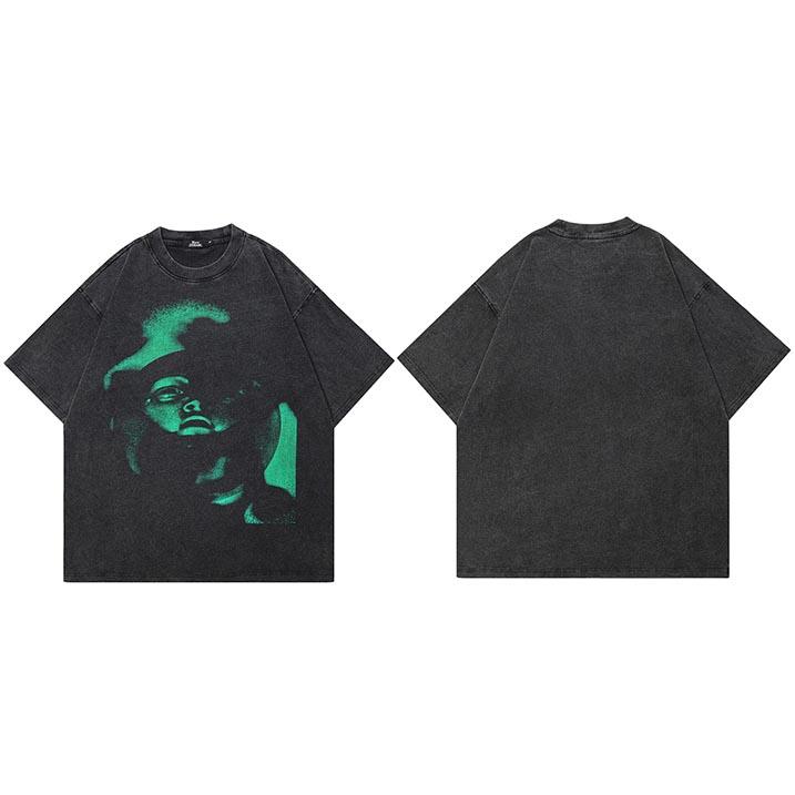 Hip Hop Streetwear Washed Black TShirt Green Red Graphic Face T Shirt Cotton Men Tshirt Unisex Tops Tees Hipster Dope S
Hip Hop Streetwear Washed Black TShirt Green Red Graphic Face T Shirt Cotton Men Tshirt Unisex Tops Tees Hipster Dope S