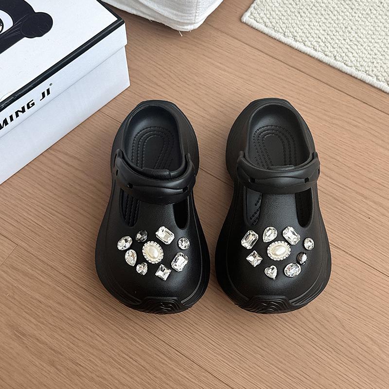 2025 new hot-selling platform hole shoes heightening outdoor wading shoes slippers camping wear shopping word sandals 35-36 чёрный
2025 new hot-selling platform hole shoes heightening outdoor wading shoes slippers camping wear shopping word sandals 35-36 чёрный