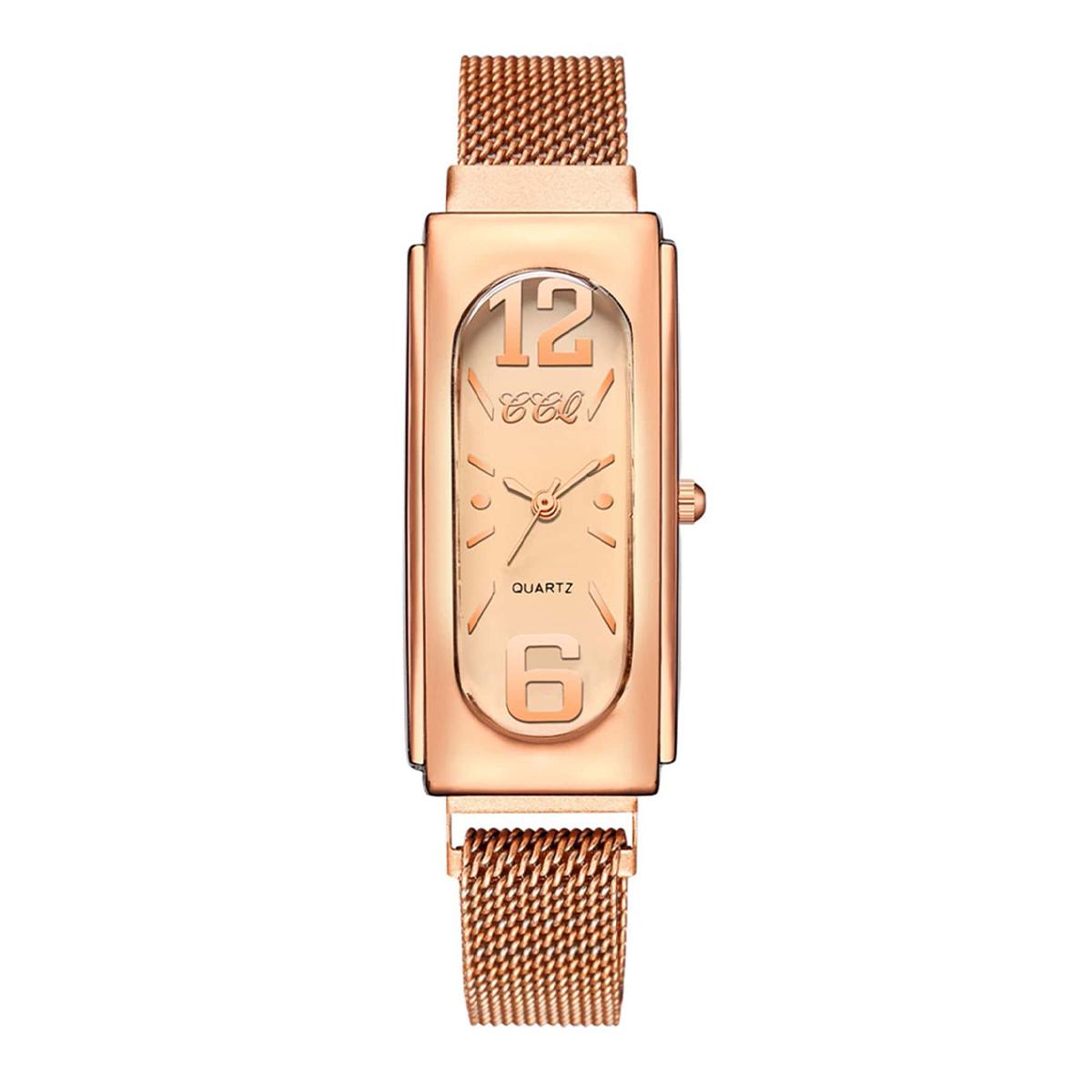 Women s Magnetic Buckle Strap Quartz Watch белый
Women s Magnetic Buckle Strap Quartz Watch белый
