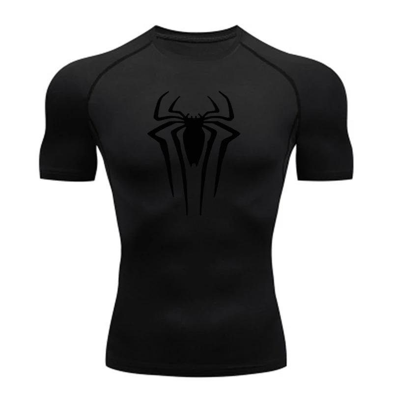 Muscleguys Black Spider Running T-Shirts Compression Shirt Men Fitness Gym Sport Rashgard Tops Tee Quick Dry Short Sleeve T-Shirt For Men M чёрный
Muscleguys Black Spider Running T-Shirts Compression Shirt Men Fitness Gym Sport Rashgard Tops Tee Quick Dry Short Sleeve T-Shirt For Men M чёрный