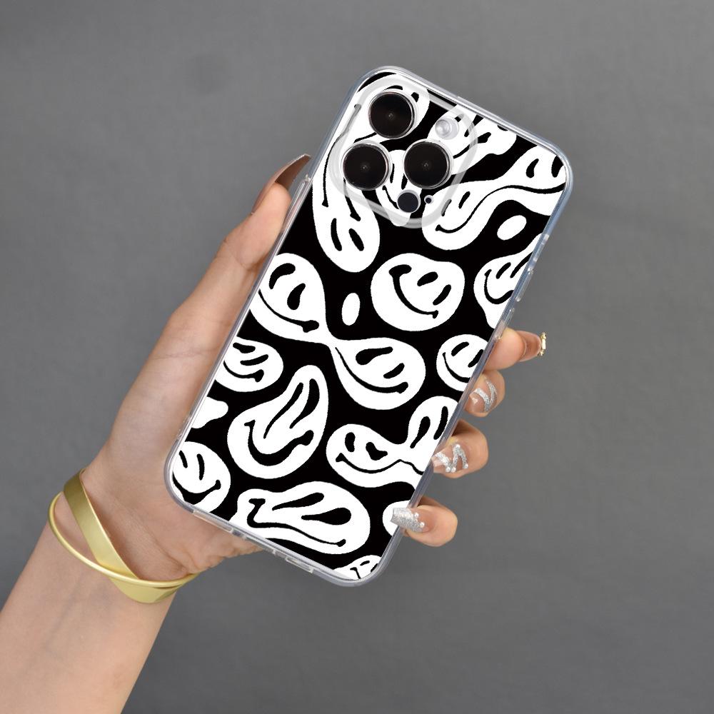 Защитный чехол для Apple iPhone 15 Ghost Smiley Face с полным покрытием объектива iPhone 13 Mini прозрачный
Защитный чехол для Apple iPhone 15 Ghost Smiley Face с полным покрытием объектива iPhone 13 Mini прозрачный