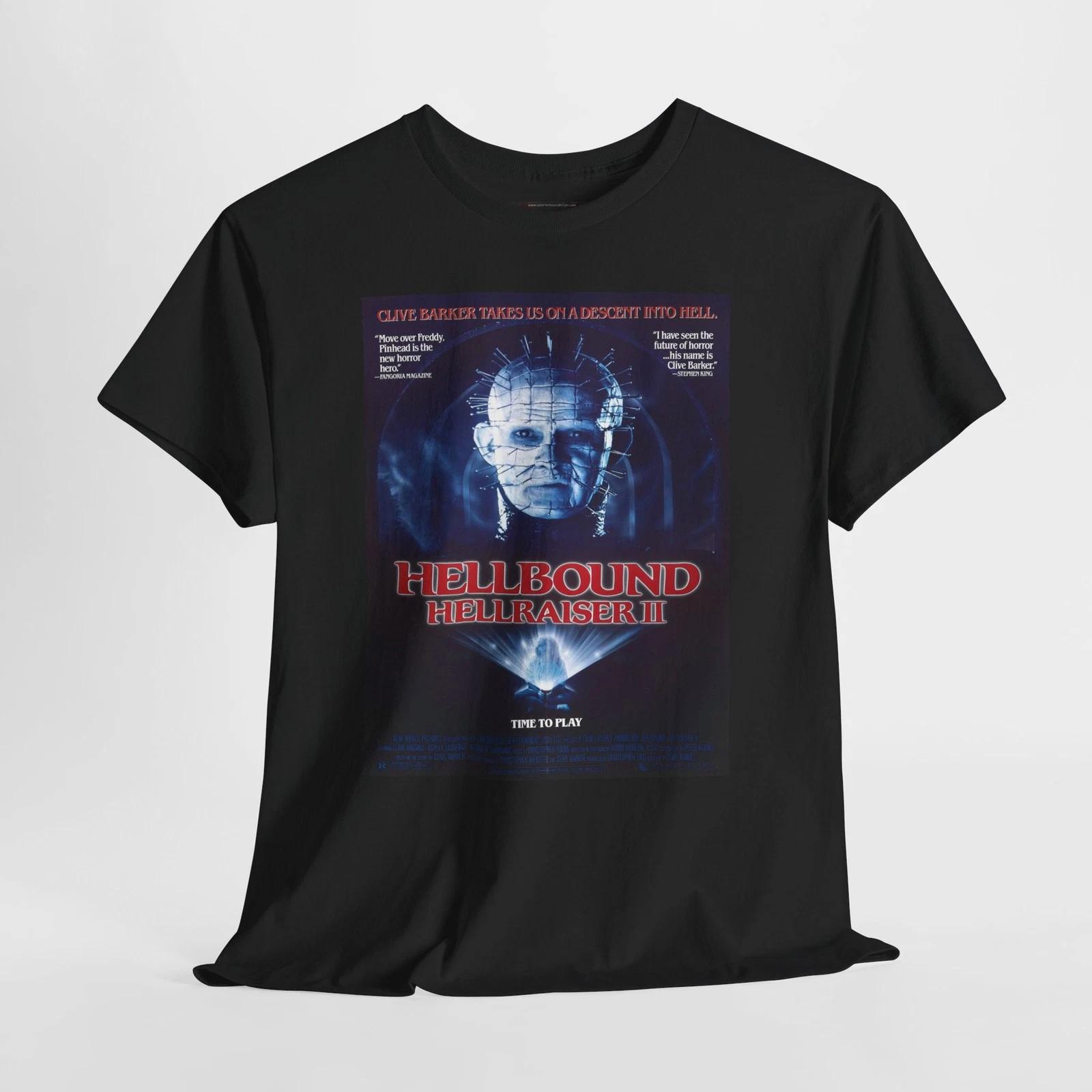 Hellbound Hellraiser II 1988 Retro Movie Poster Horror Unisex Graphic T-Shirt L
Hellbound Hellraiser II 1988 Retro Movie Poster Horror Unisex Graphic T-Shirt L