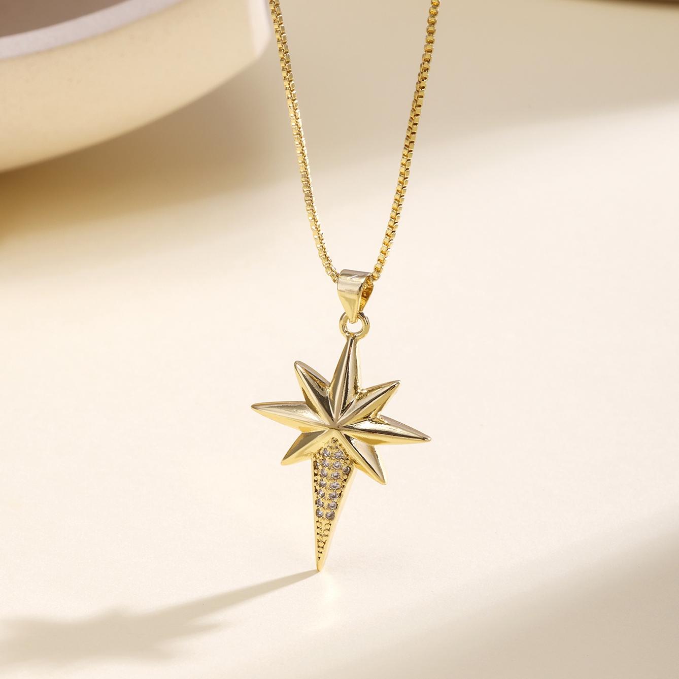 Nidin High Quality 4 Styles Choice Star Pendant Necklace For Women Men Cubic Zirconia Irregular Geometric Daily Party Jewelry
Nidin High Quality 4 Styles Choice Star Pendant Necklace For Women Men Cubic Zirconia Irregular Geometric Daily Party Jewelry