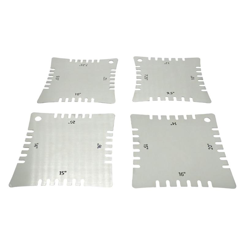 4Pcs Guitar Notched Gauge Metal Guitar Neck Fretboard Ruler for Precise String Instrument Measurement Enduring 1
4Pcs Guitar Notched Gauge Metal Guitar Neck Fretboard Ruler for Precise String Instrument Measurement Enduring 1