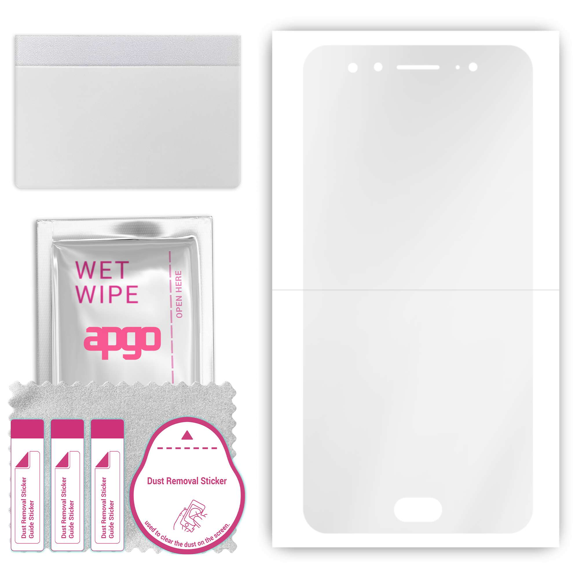 apgo Hydrogel Ultra-Clear Screen Protector for vivo X9s, Hydrogel Film, Flexible, Soft TPU with positioning layer easy installation
apgo Hydrogel Ultra-Clear Screen Protector for vivo X9s, Hydrogel Film, Flexible, Soft TPU with positioning layer easy installation