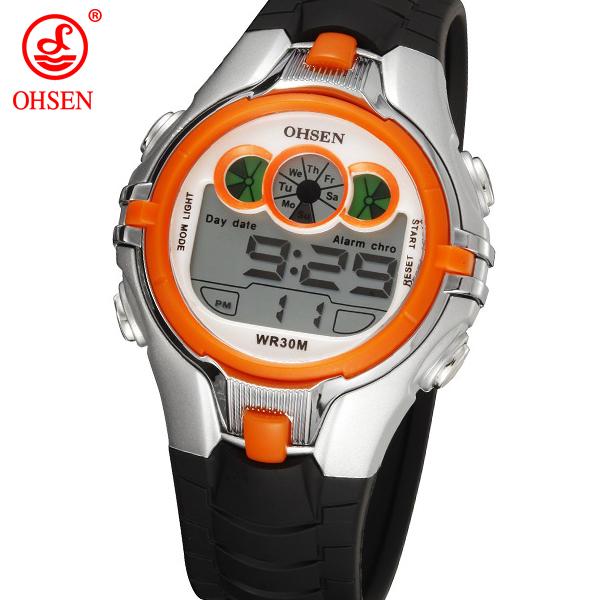 OHSEN Men Led Digital Watches Men Sports Watches 7 Multi-color LED Light Rubber Strap Wristwatch reloj hombre zegarek damski
OHSEN Men Led Digital Watches Men Sports Watches 7 Multi-color LED Light Rubber Strap Wristwatch reloj hombre zegarek damski