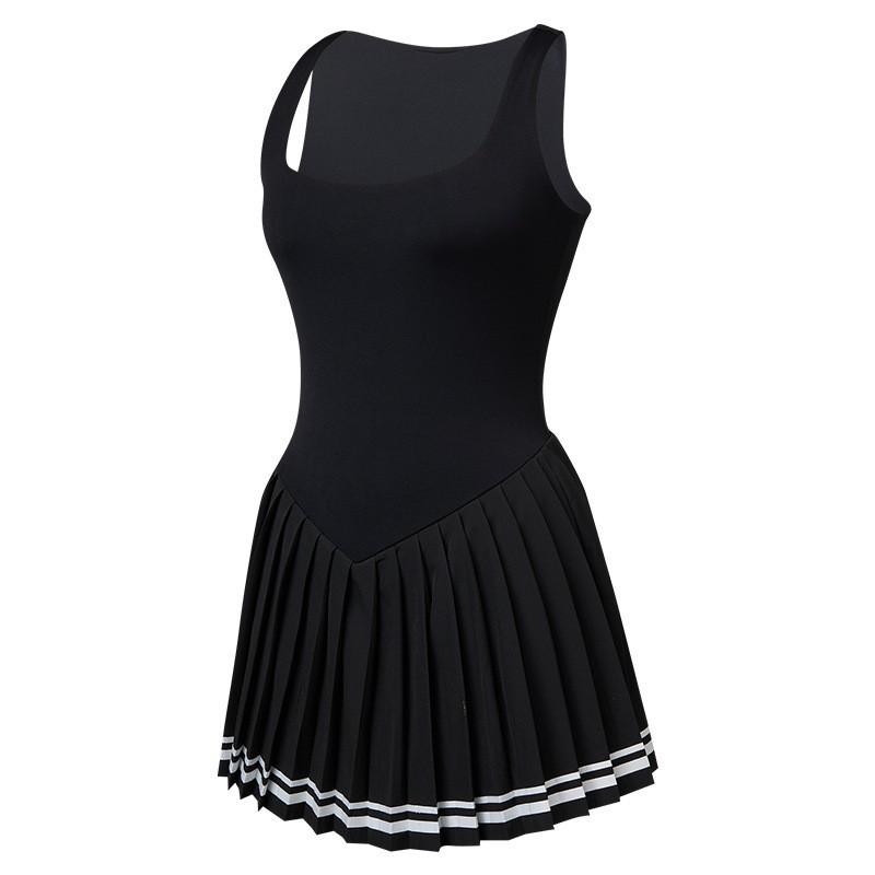 Summer Tennis Dress Square Neck Beautiful Back Vest Pleated Skirt Sports Slimming Quick-drying Anti-exposure XXL чёрный
Summer Tennis Dress Square Neck Beautiful Back Vest Pleated Skirt Sports Slimming Quick-drying Anti-exposure XXL чёрный