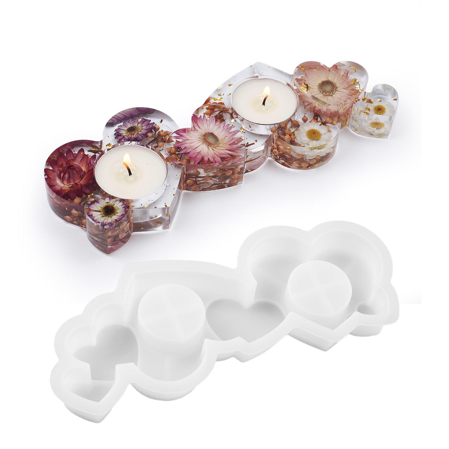 DIY Drip Glue Mold Resin Gypsum Pendant Love Double Hole Multi Love Candlestick Mirror Silicone Mold
DIY Drip Glue Mold Resin Gypsum Pendant Love Double Hole Multi Love Candlestick Mirror Silicone Mold