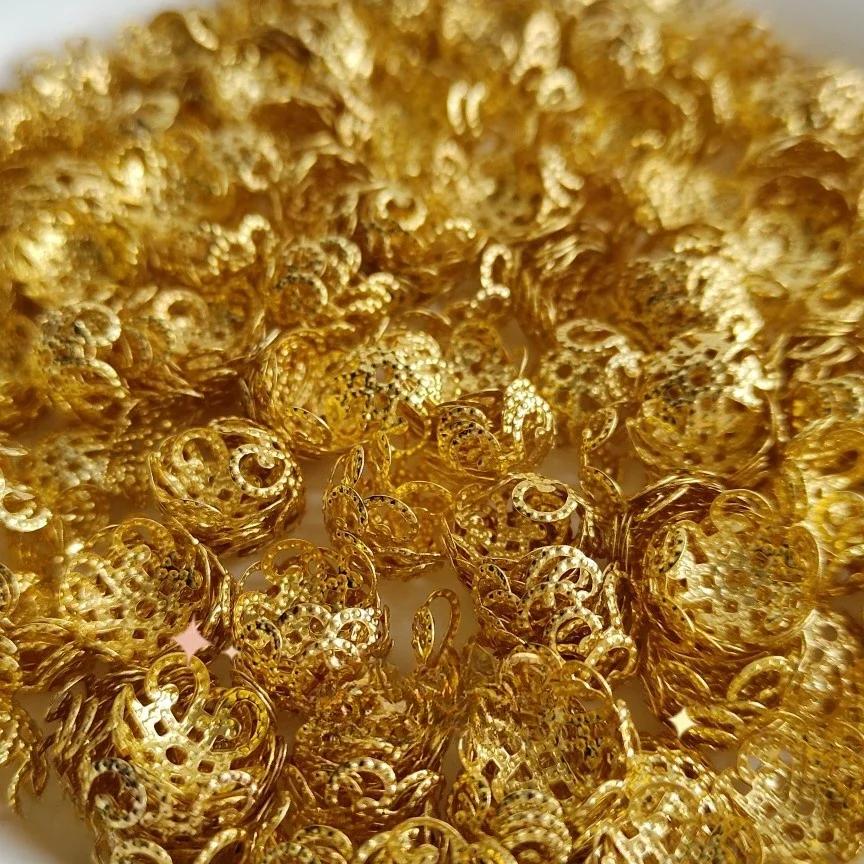 200/400pcs Silve Gold Rhodium Bulk Flowers Beads Caps 10mm Spacer Loos Charm Bead Cap for Jewelry DIY Making Findings Supplies 200pcs
200/400pcs Silve Gold Rhodium Bulk Flowers Beads Caps 10mm Spacer Loos Charm Bead Cap for Jewelry DIY Making Findings Supplies 200pcs