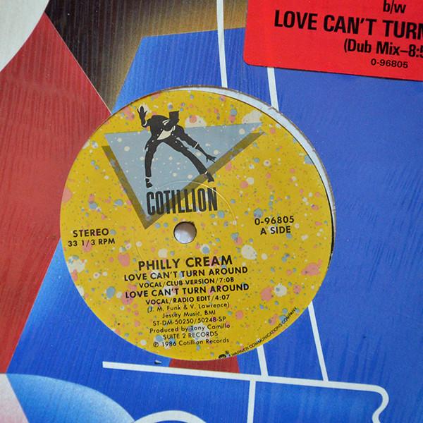 12-дюймовая пластинка PHILLY CREAM - Love Can t Turn Around 096805 Cotillion 1986 США Танцевальная и Электронная Б/У
12-дюймовая пластинка PHILLY CREAM - Love Can t Turn Around 096805 Cotillion 1986 США Танцевальная и Электронная Б/У