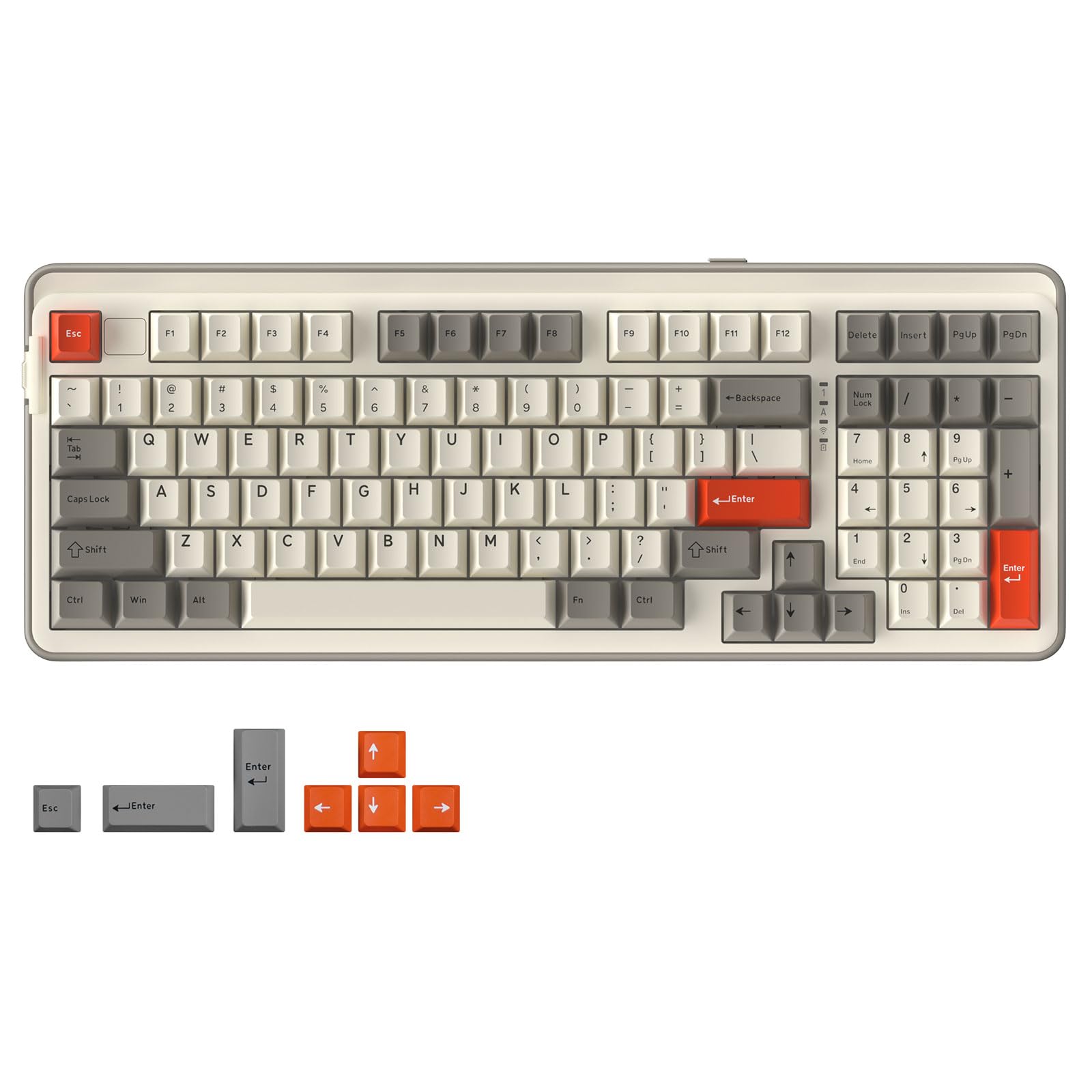 DAREU EK98PRO Gaming Keyboard Wireless Mechanical Keyboard with Numeric Keypad USB Connection English Layout RGB Gasket Mount Hot Swap DREAM HIFI бежевий
DAREU EK98PRO Gaming Keyboard Wireless Mechanical Keyboard with Numeric Keypad USB Connection English Layout RGB Gasket Mount Hot Swap DREAM HIFI бежевий