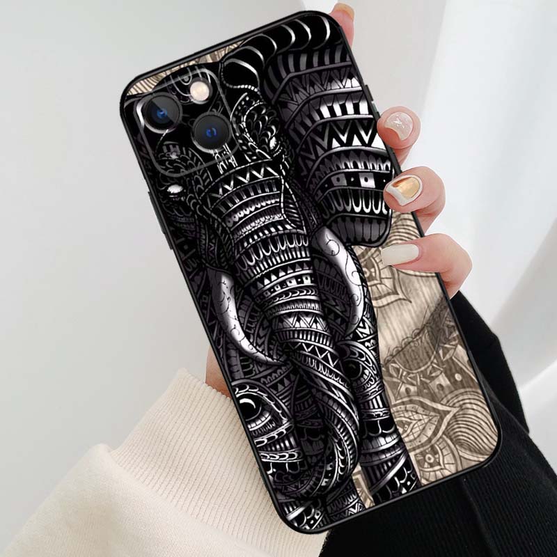 Elephant Floral Tribal Phone Case For iPhone 17 Pro Max 15 14 13 11 12 16 Pro Max mini 15 16 Plus 16e 17 Air Cover iPhone 13 mini
Elephant Floral Tribal Phone Case For iPhone 17 Pro Max 15 14 13 11 12 16 Pro Max mini 15 16 Plus 16e 17 Air Cover iPhone 13 mini