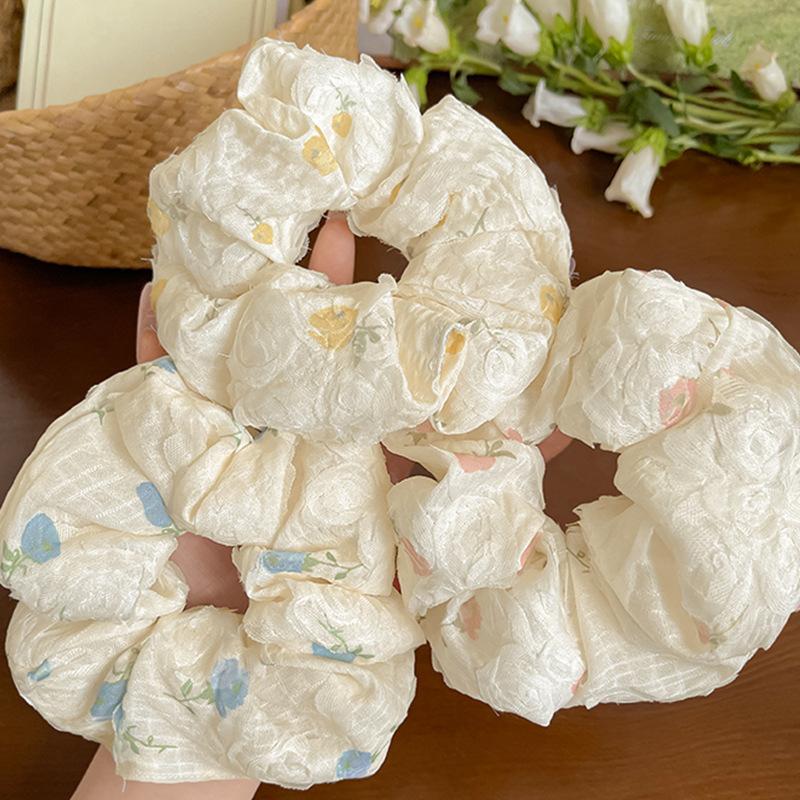 Simple flower mesh, checkered fat intestine ring, hair band, fashionable and versatile head flower temperament, headgear, hair accessories
Simple flower mesh, checkered fat intestine ring, hair band, fashionable and versatile head flower temperament, headgear, hair accessories