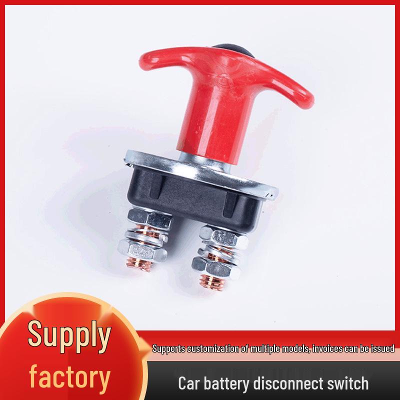 High-Power 24V 250A Battery Disconnect Switch for Off-Road Beach Vehicle ATV Tatra
High-Power 24V 250A Battery Disconnect Switch for Off-Road Beach Vehicle ATV Tatra