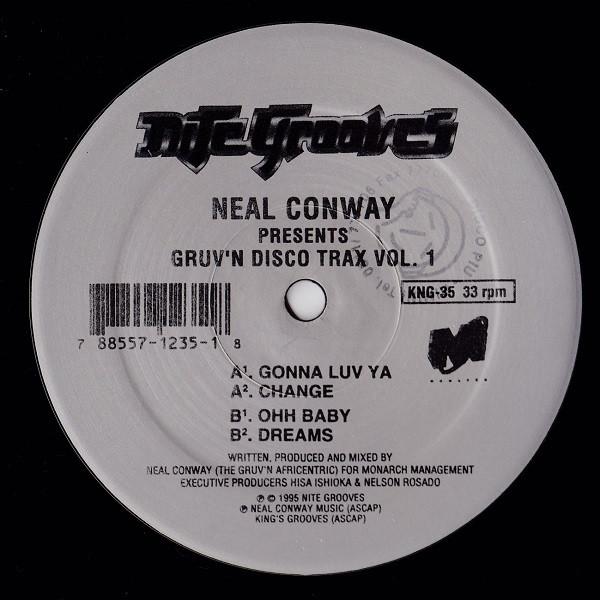 12inch Record NEAL CONWAY - Gruv n Disco Trax Vol. 1 KNG35 Nite Grooves 1995 US Dance & Electronica Used
12inch Record NEAL CONWAY - Gruv n Disco Trax Vol. 1 KNG35 Nite Grooves 1995 US Dance & Electronica Used