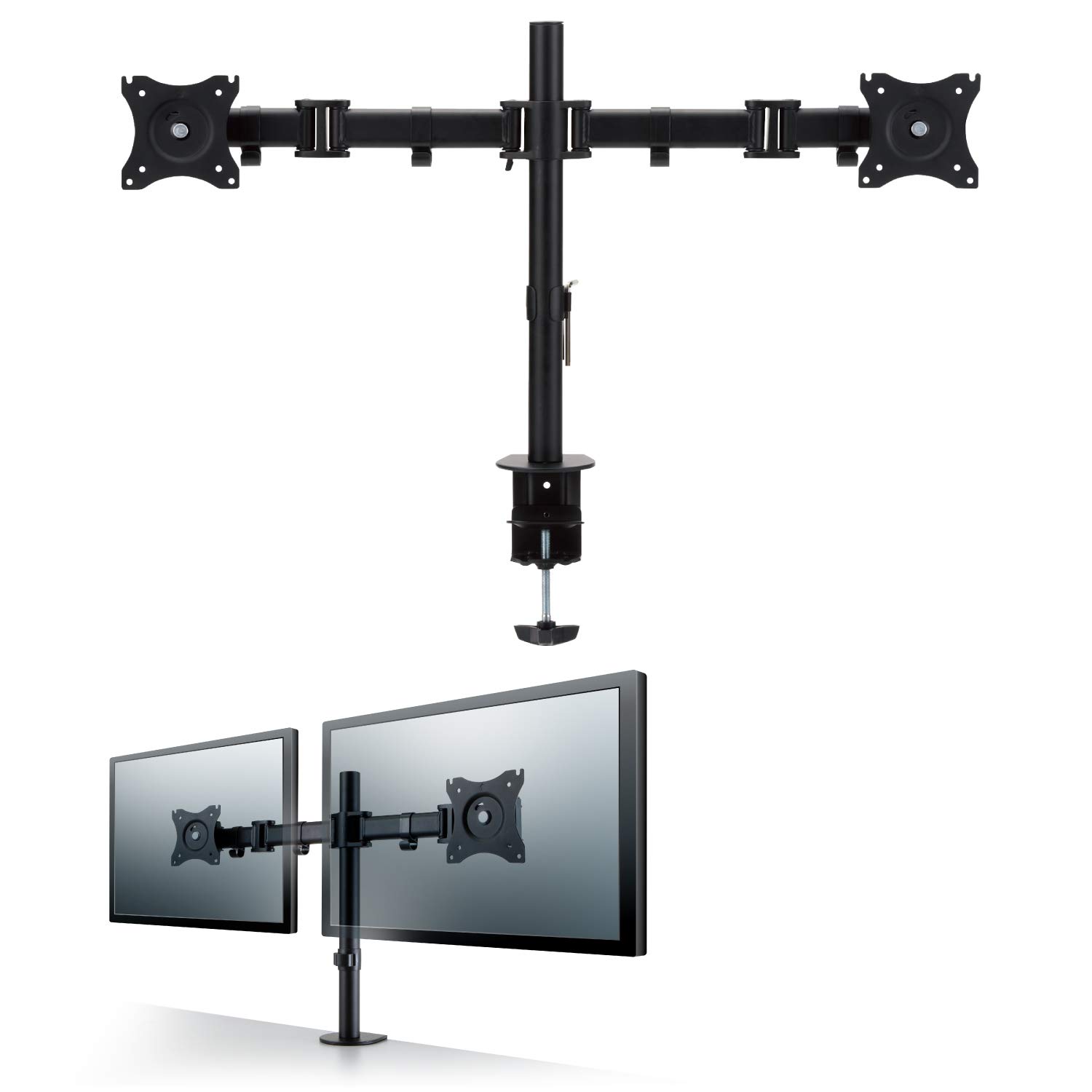 ELECOM PC Monitor Display 2 Load Arm, Arm, Screens, Rotating, Long, Capacity 8.0kg (x2), Black, DPA-DL01BK
ELECOM PC Monitor Display 2 Load Arm, Arm, Screens, Rotating, Long, Capacity 8.0kg (x2), Black, DPA-DL01BK