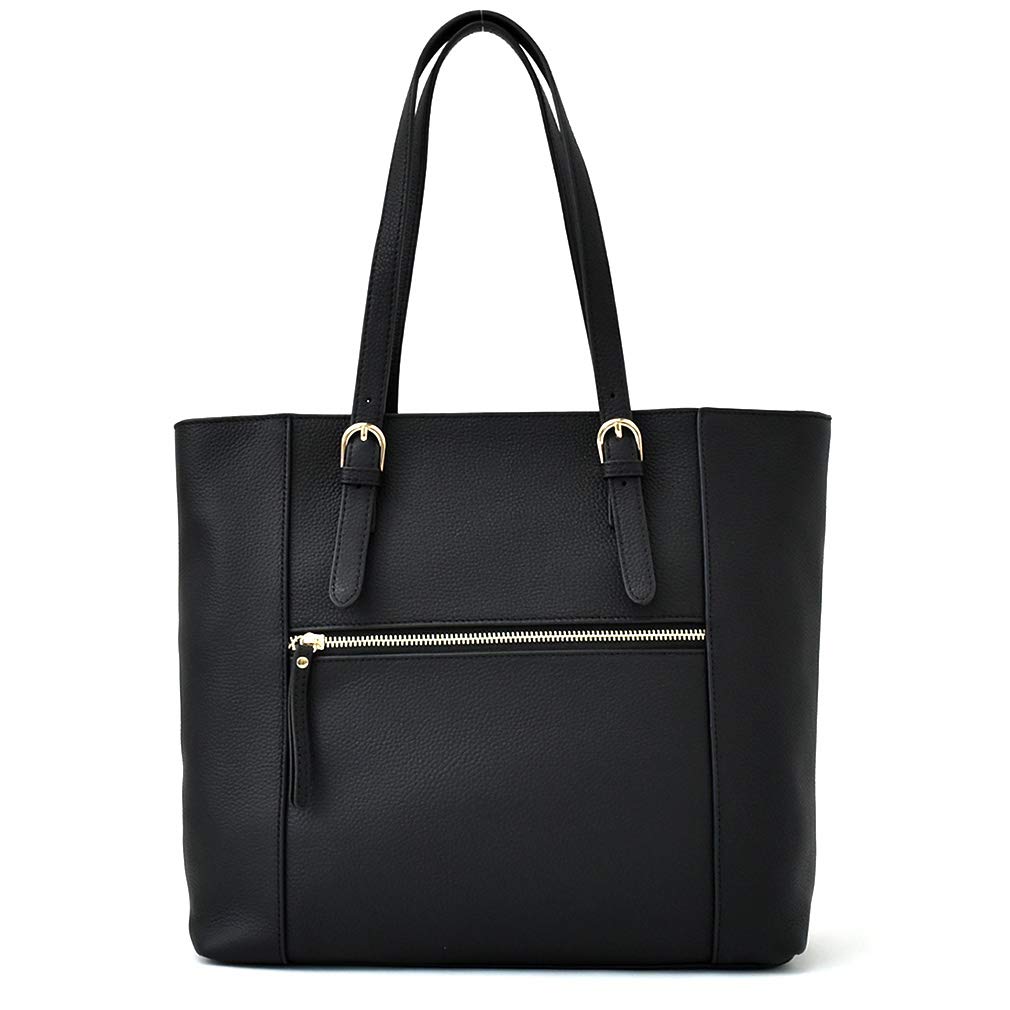 VITAFELICE Genuine Leather Business Tote Bag for Women, vinb-20c53n (Black)
VITAFELICE Genuine Leather Business Tote Bag for Women, vinb-20c53n (Black)