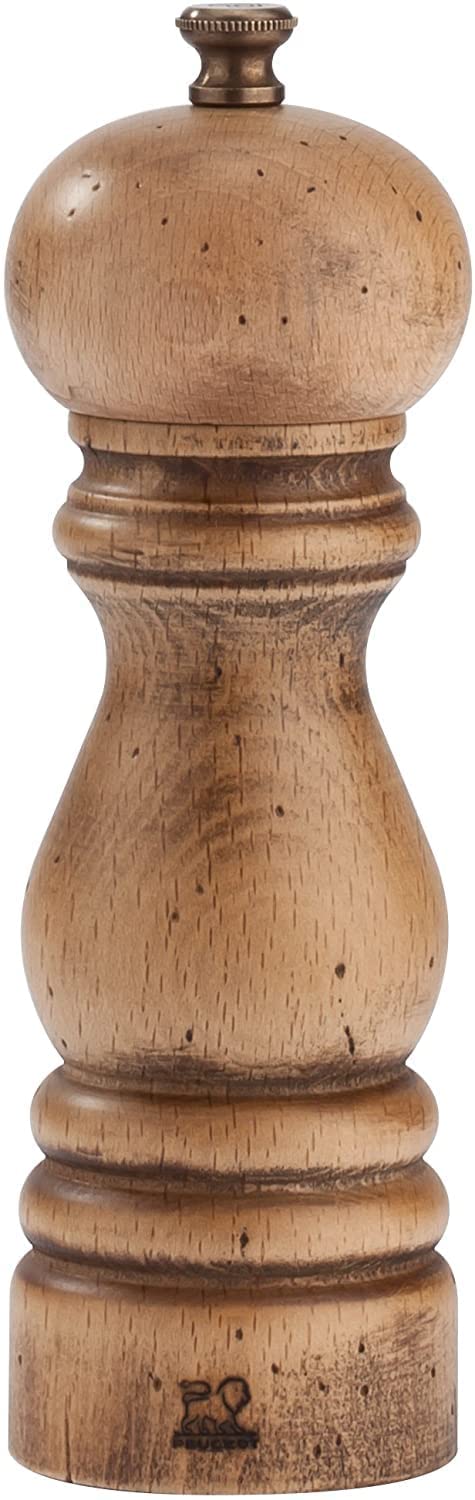 PEUGEOT Seasoning Condiment Pepper Mill Pepper Wooden Coarseness Adjustment Capacity Manual Made in France Paris Antique 30957 23g/18cm коричневый
PEUGEOT Seasoning Condiment Pepper Mill Pepper Wooden Coarseness Adjustment Capacity Manual Made in France Paris Antique 30957 23g/18cm коричневый