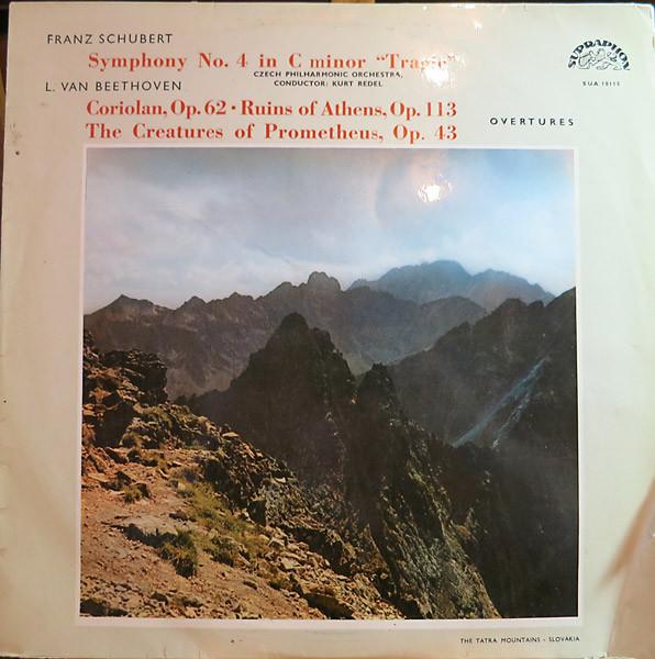LP Record FRANZ SCHUBERT, LUDWIG VAN BEETHOVE - Symphony No. 4 In C Minor Tragic SUA10115 Supraphon Czechoslov Classical Used
LP Record FRANZ SCHUBERT, LUDWIG VAN BEETHOVE - Symphony No. 4 In C Minor Tragic SUA10115 Supraphon Czechoslov Classical Used