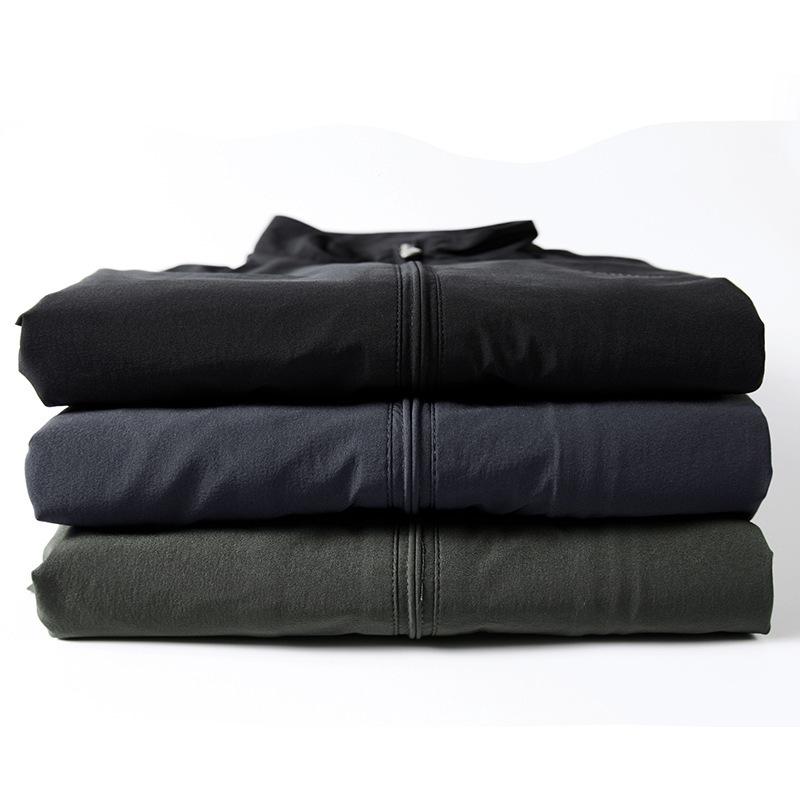 Autumn New Men s Stand-up Collar Four-sided Elastic Quick-drying Jacket Men s Single-layer Shrink-sleeved Elastic Jacket 5XL
Autumn New Men s Stand-up Collar Four-sided Elastic Quick-drying Jacket Men s Single-layer Shrink-sleeved Elastic Jacket 5XL