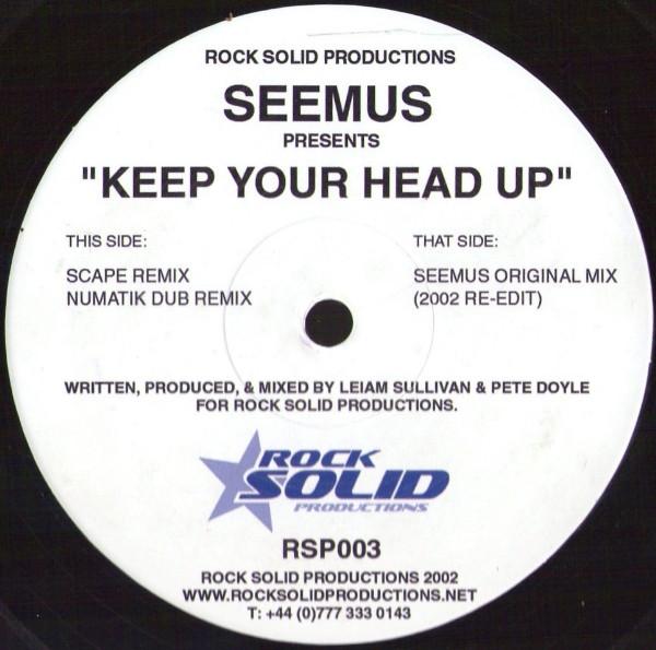 12inch Record SEEMUS - Keep Your Head Up RSP003 Rock Solid Prod 2002 UK Dance & Electronica Used
12inch Record SEEMUS - Keep Your Head Up RSP003 Rock Solid Prod 2002 UK Dance & Electronica Used