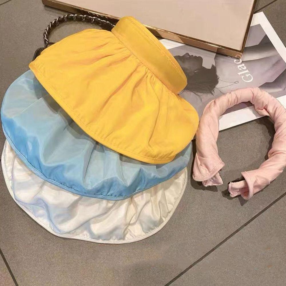 Sun Hat Wide Brim Outdoor Visor Caps Korean Style Cap Shading Hat Empty Top Hat Children Sun Hats
Sun Hat Wide Brim Outdoor Visor Caps Korean Style Cap Shading Hat Empty Top Hat Children Sun Hats