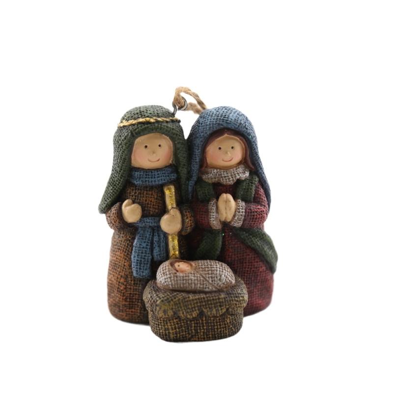 Festival Resin Nativity Scene Hanging Pendant With Holiday Design Easy Setups For Christmas Party Home Church Decoration 1
Festival Resin Nativity Scene Hanging Pendant With Holiday Design Easy Setups For Christmas Party Home Church Decoration 1