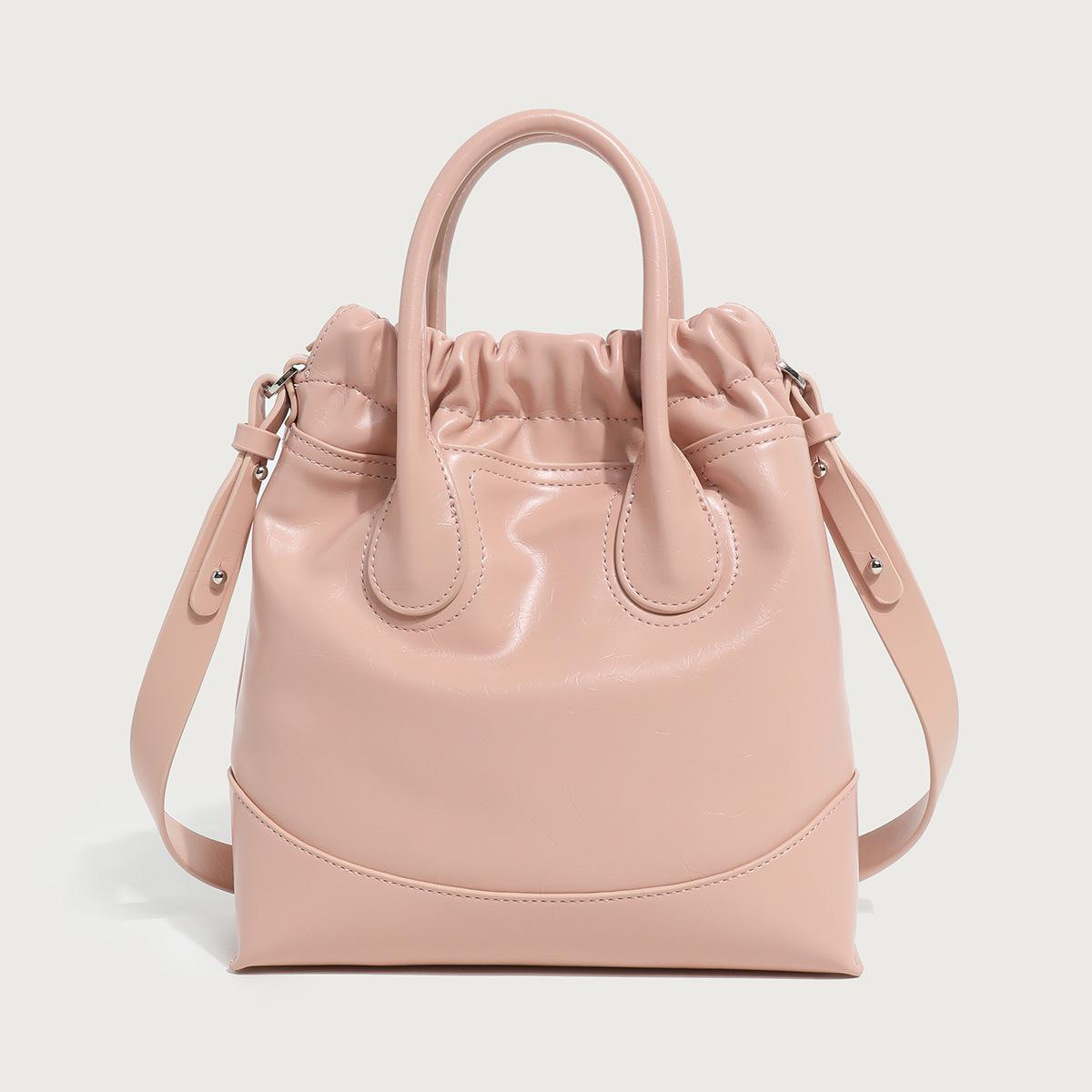 Unique color-blocking handbag, high-end tote bag, 2024 summer new drawstring commuter shoulder and crossbody bag розовый
Unique color-blocking handbag, high-end tote bag, 2024 summer new drawstring commuter shoulder and crossbody bag розовый