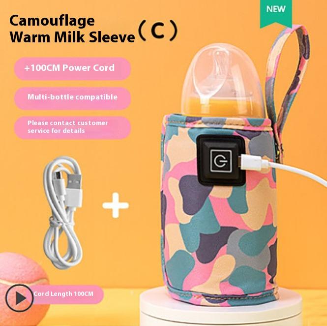 Cartoon Warm Milk Cover Three-level Heating Constant Temperature Bottle Cover Portable Universal Baby Bottle Insulation Cover
Cartoon Warm Milk Cover Three-level Heating Constant Temperature Bottle Cover Portable Universal Baby Bottle Insulation Cover