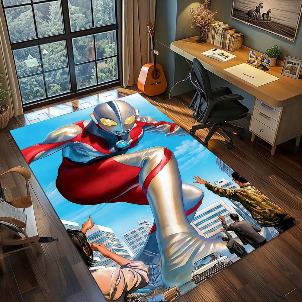Ultraman Tiga Carpet for Living Room Bedroom Home Decor Cool Movie Mat Play Floor Mat 60x90cm
Ultraman Tiga Carpet for Living Room Bedroom Home Decor Cool Movie Mat Play Floor Mat 60x90cm